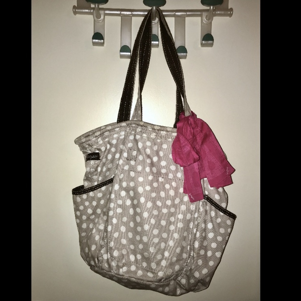 Polka Dot Hand Bag
